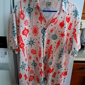 Men's Retro  Christmas shirt